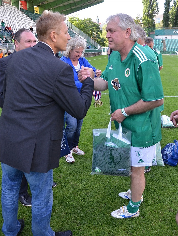 Oslavy 30. výročí zisku titulu Bohemians ČKD Praha