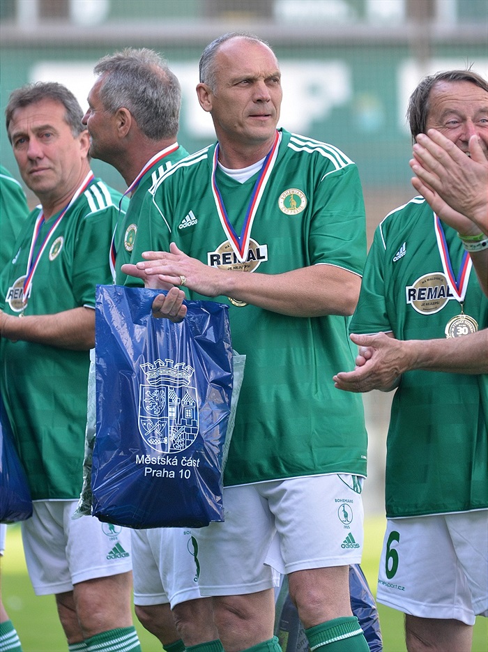 Oslavy 30. výročí zisku titulu Bohemians ČKD Praha