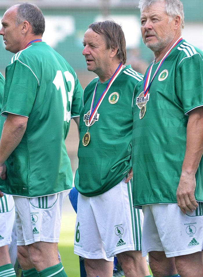 Oslavy 30. výročí zisku titulu Bohemians ČKD Praha