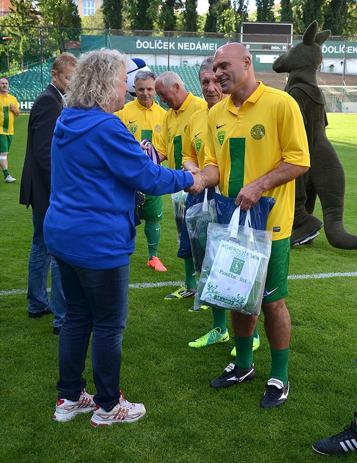 Oslavy 30. výročí zisku titulu Bohemians ČKD Praha
