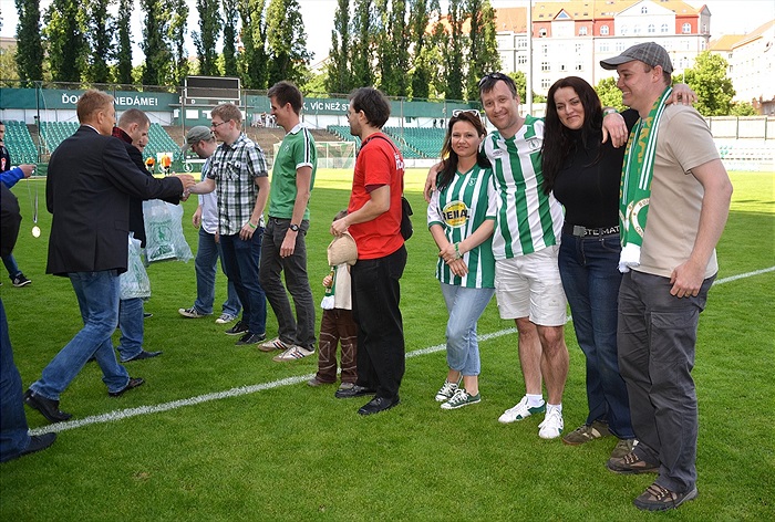 Oslavy 30. výročí zisku titulu Bohemians ČKD Praha