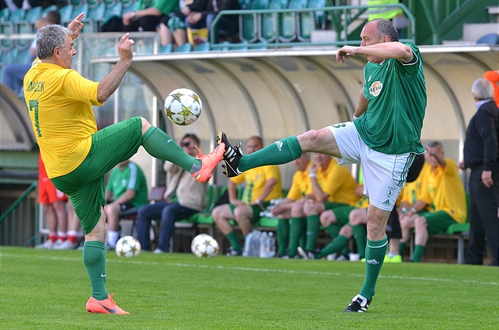 Oslavy 30. výročí zisku titulu Bohemians ČKD Praha