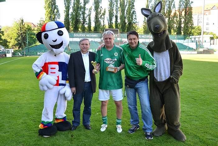 Oslavy 30. výročí zisku titulu Bohemians ČKD Praha