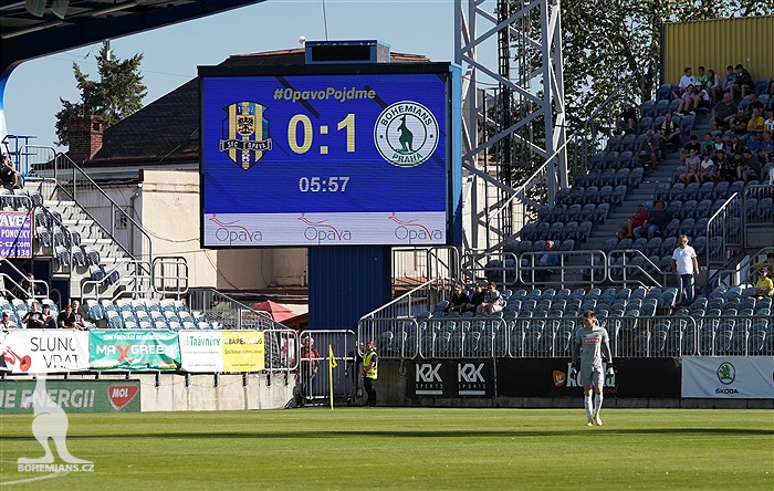 Opava - Bohemians 0:1 (0:1)