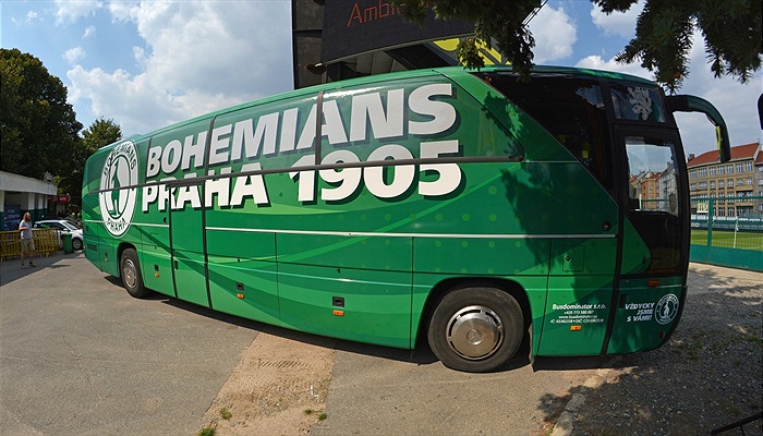 Bohemka představila nový klubový autobus