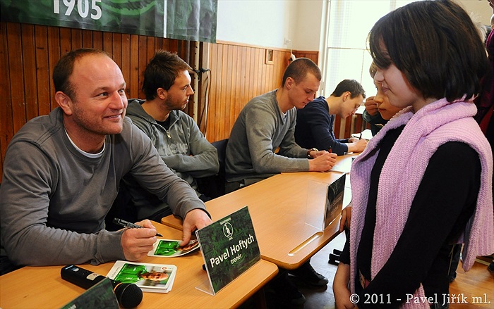 Beseda hráču na ZŠ Botičská