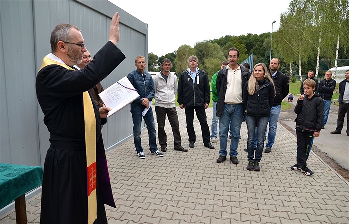 Slavnostní otevření areálu v Uhříněvsi