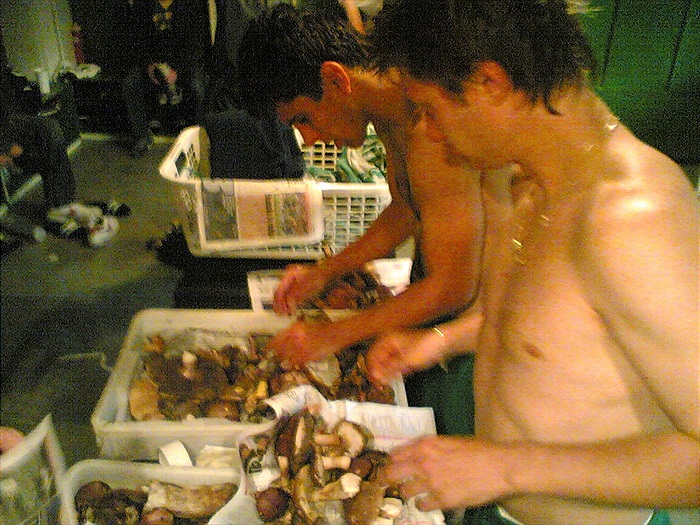 Jiří Rosický a Pavel Lukáš odborně debatovali o houbách.