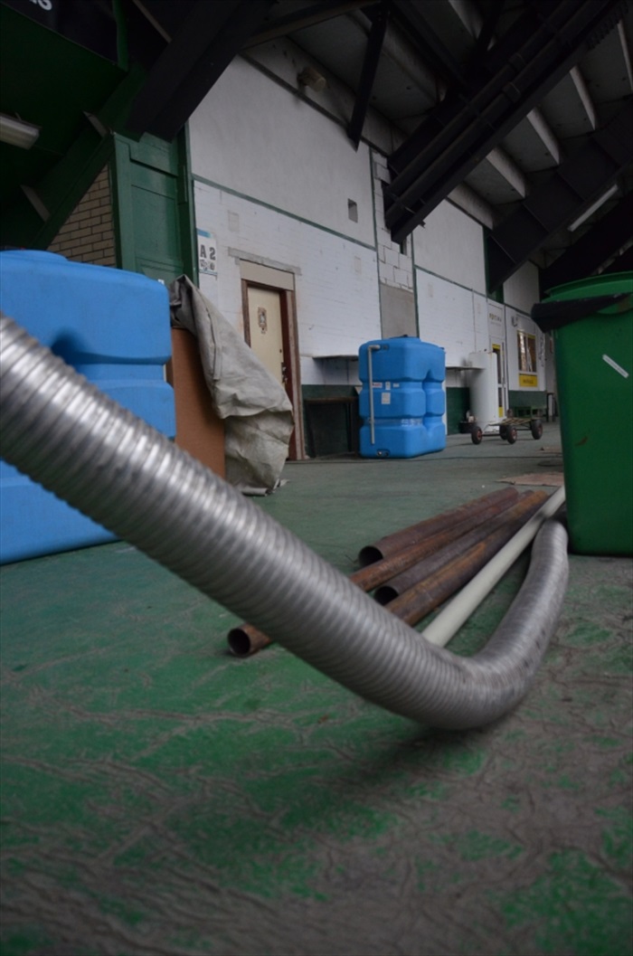 Dostavba nové kotelny pro potřeby vyhřívaného trávníku