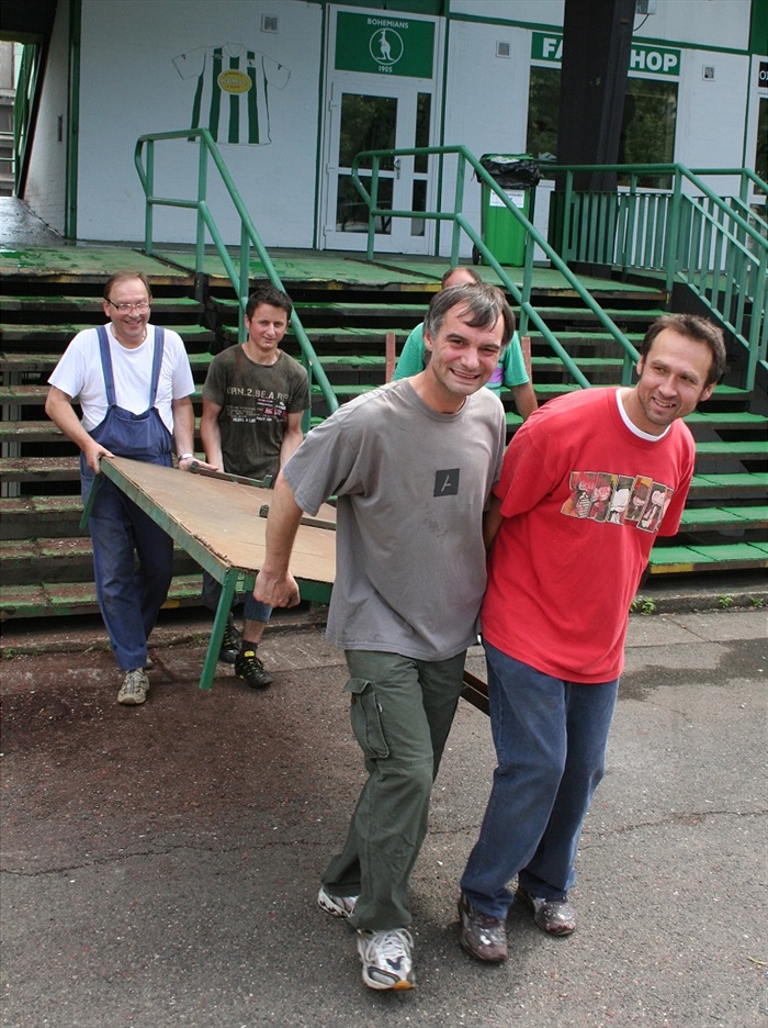 Ivan Trojan na brigádě.