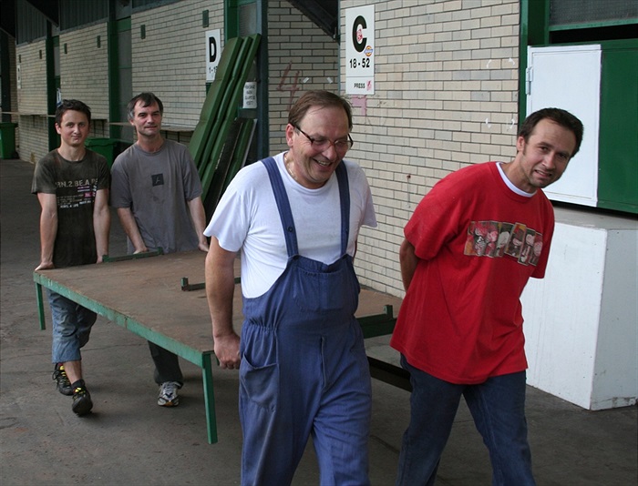 Ivan Trojan na brigádě.