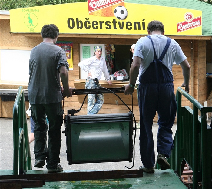 Ivan Trojan na brigádě.